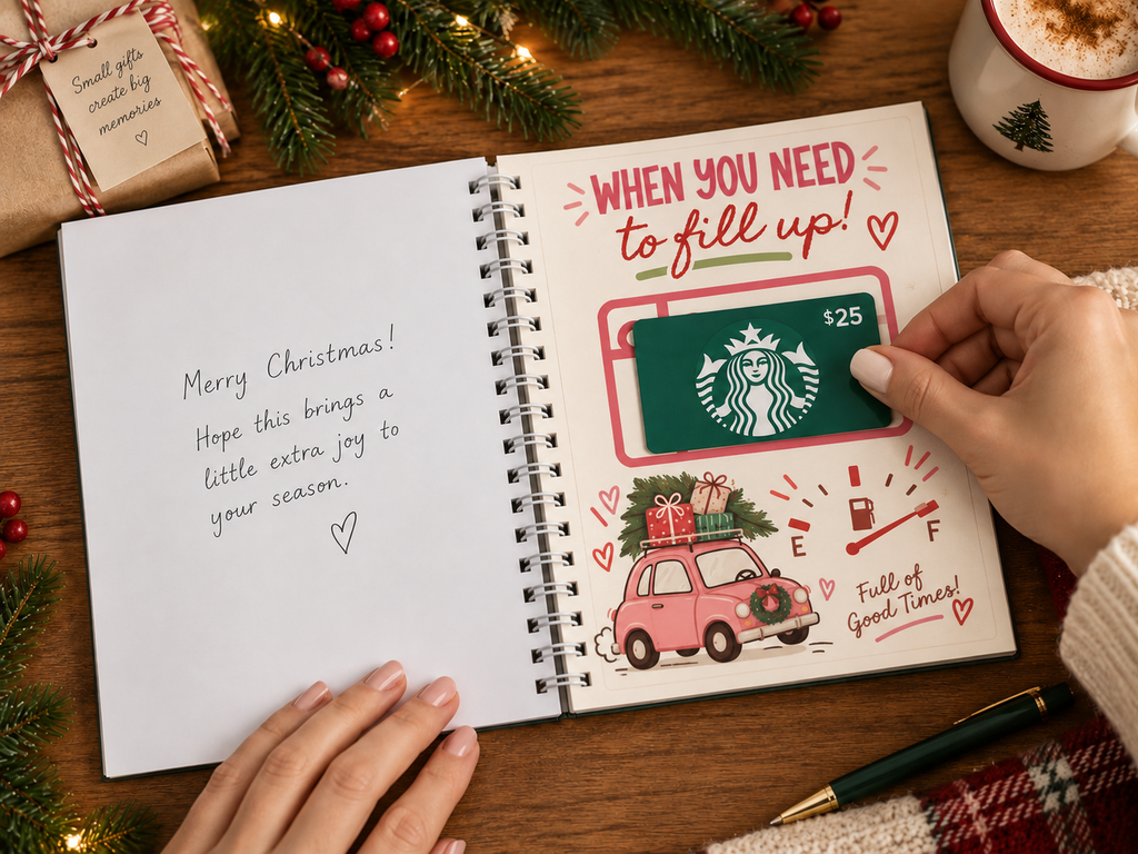 Christmas Gift Card Book – 20 Pages of Holiday Surprises