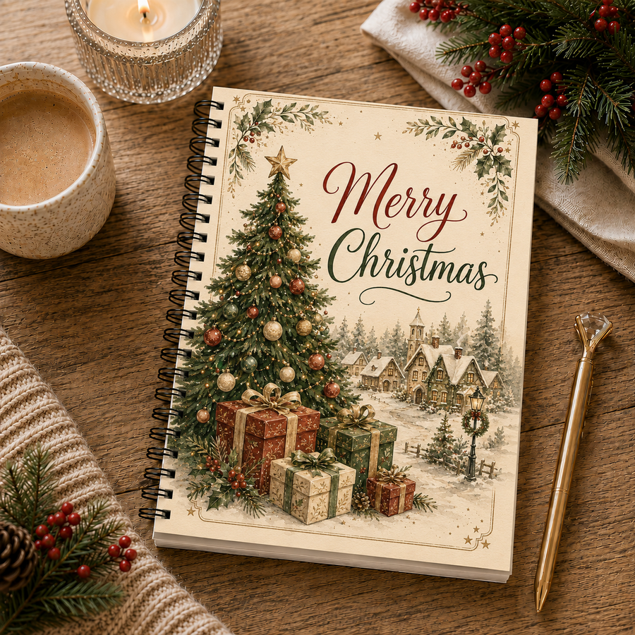Christmas Gift Card Book Classic